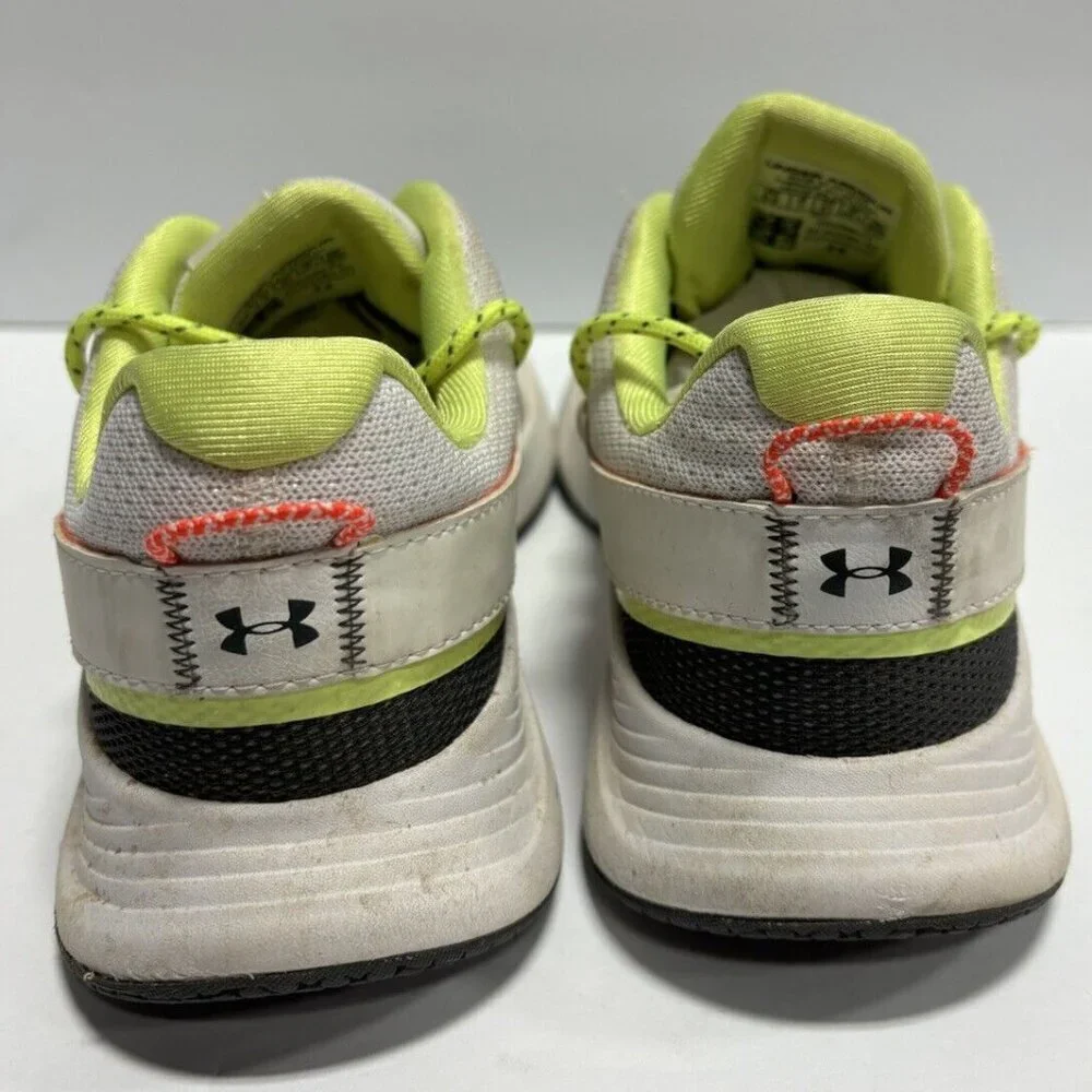 Under Armour Women’s Charged Breathe 2 White Training Shoes, Size 9.5 M